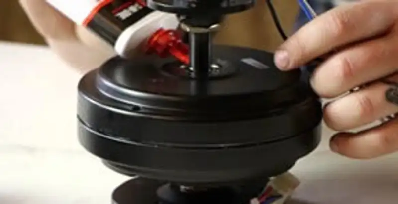 Ceiling fan motor repair and internal component adjustment in Atlanta, GA