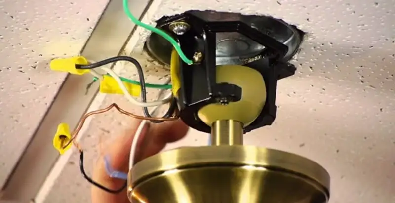 Ceiling fan wiring repair and electrical connection service in Atlanta, GA