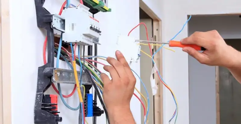 electrician services performing residential electrical panel wiring in Atlanta, GA
