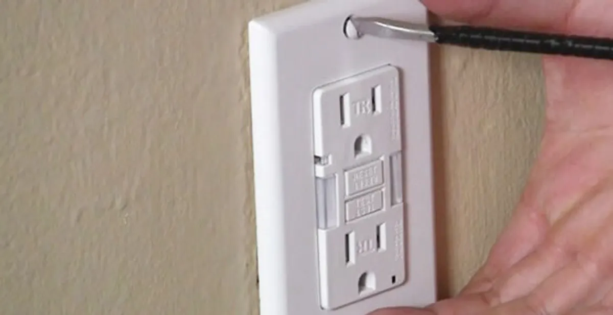 gfc outlets service securing and mounting ground fault circuit interrupter outlet by certified electricians in Atlanta, GA