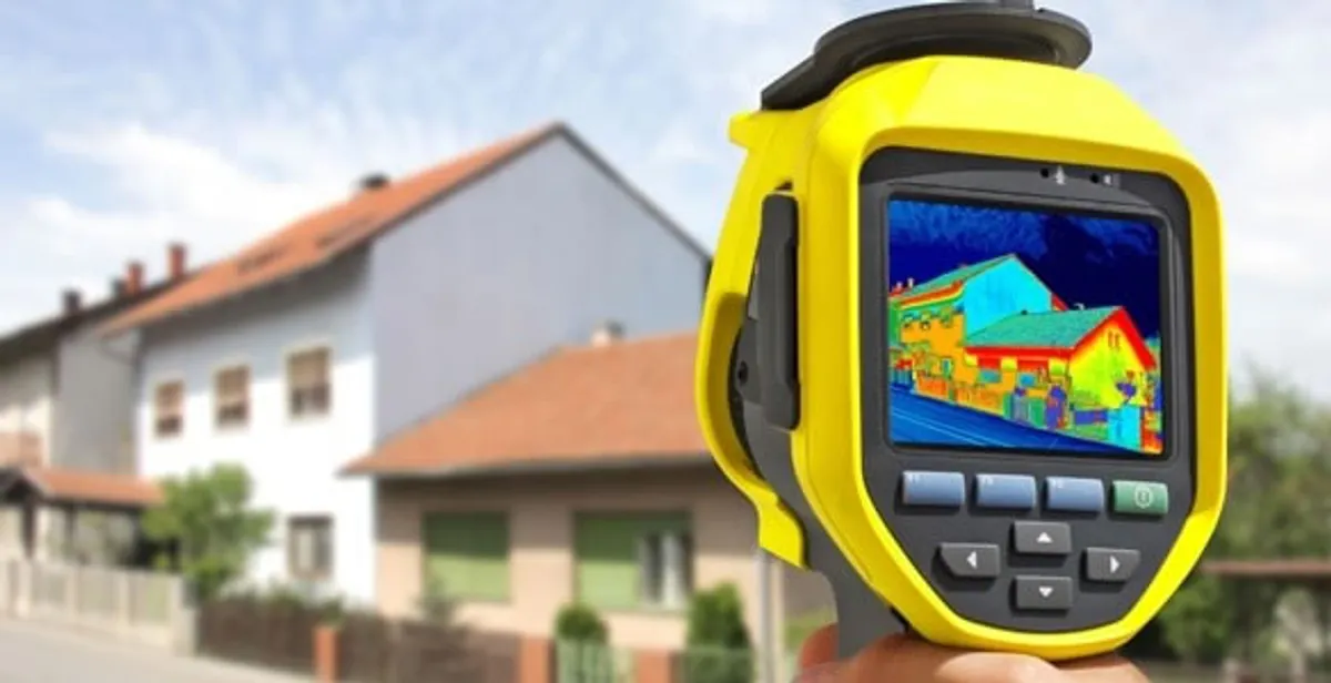 home energy audit service performing exterior thermal inspection to identify energy loss in Atlanta, GA