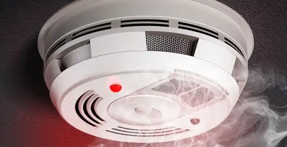 Installed smoke detector providing reliable fire detection in Atlanta, GA